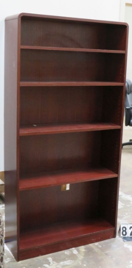 Wood Book Shelf, 3'x6'