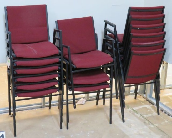 Red Stack Chairs