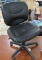 Black Rolling Desk Chair