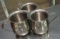 Winco Stainless Steel 8 oz. Creamers