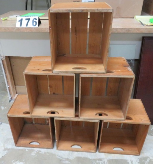 Wood Crates 14"x 16"x 11.5"