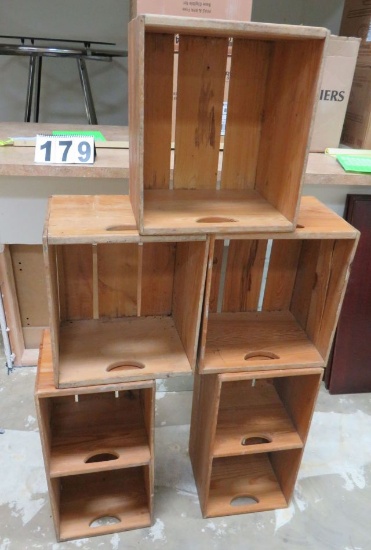 Wood Crates 14"x 16"x 11.5"