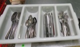 Stainless Steel Flatwear (96 Pieces with Tray)