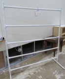 PVC 5' Clothing Hanging Rack