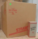 Jumbo Drinking Straws,Boxes of 250 Straws