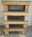 Heavy Duty Dunnage Racks, 4-4'x4'x18