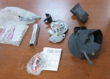 Box of Misc. Motorcycle Parts: Yamaha & Harley