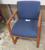 Blue Fabric Chair