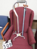 Lot of 3 Walking Canes