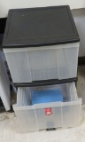 2 Drawer Plastic Drawers