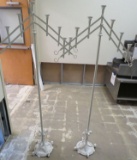 Iron Wedding Candle Holders, Set of Two