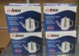 Winco Stainless Steel 20 oz. Gooseneck Server (Tea Pot)