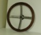 antique auto steering wheel