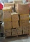 pallet of mixed glassware 40+ boxes new cups, saucers, glasses, shot glasses