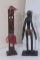 African wood carvings 21'x 5