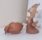 Wood Dolphin carvings 12