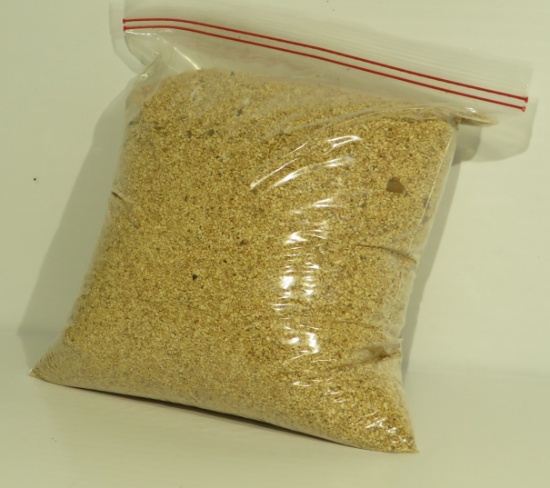 bead blast media gallon bag full