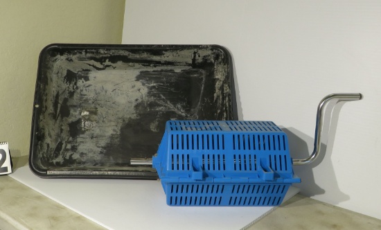 plastic tumbler cage and plastic mud tub