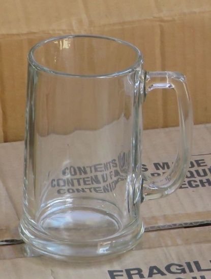 1 case of 12 tankard 15oz glasses