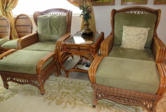 Rattan furniture  family room set