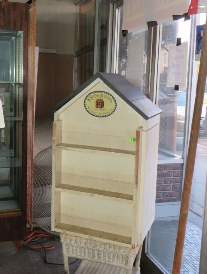 Wood Display House, 36"t x 22"w x 19"d