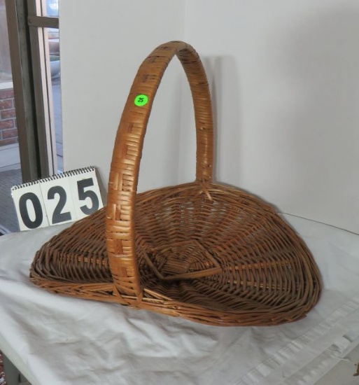 Wicker Basket, 17"t x 20"w x 18" d