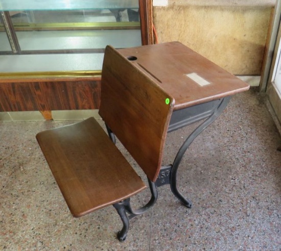 Antique School Desk and chair