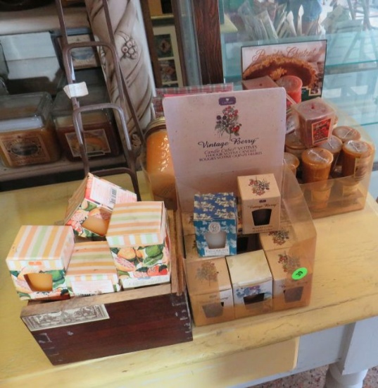 Mixed Lot of Scented Candles