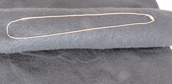 14k 16" Gold chain, 2.39g