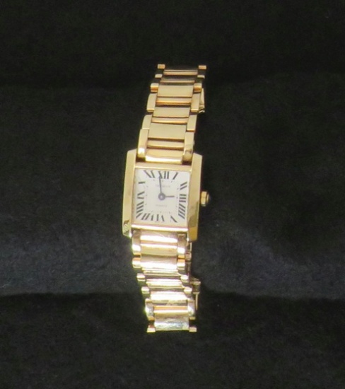 14K Yellow Gold Genève Ladies Quartz Watch