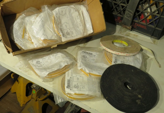 mixed rubber seal stripping