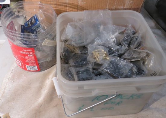 20 lbs. of mixed packaged hinge and door trim screws