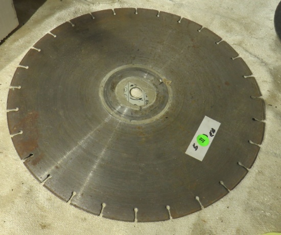 16" wet saw concrete blade