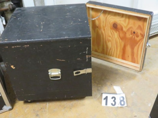Wood Tech Case on Wheels, 24"x28"x27"