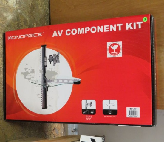 AV Componet Wall Mount Kit, New in Box