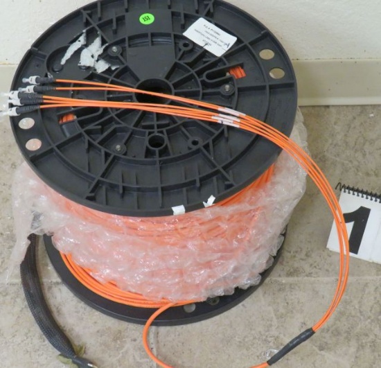 Spool of Fiber Optic Cable