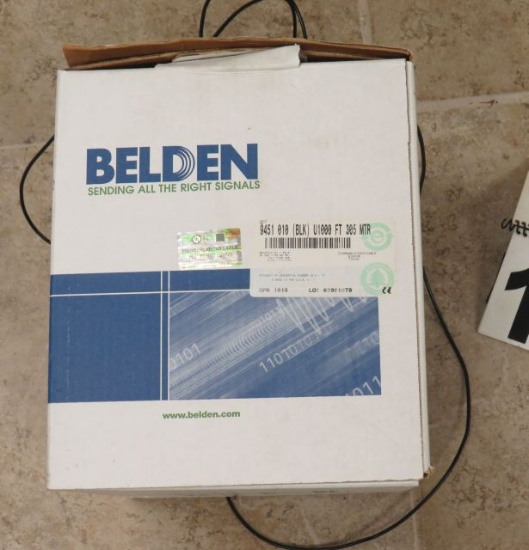 Beldin Communications Cable, 1/3 Boxapprox.