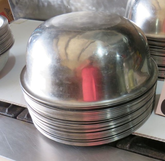 14" stainless steel mixing bowls