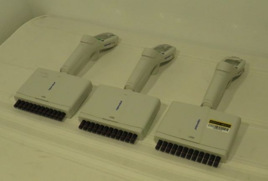 Eppendorf 1200 digital read multi channel pipette