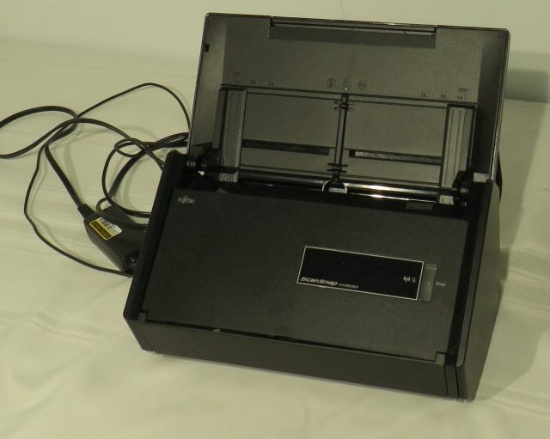 Fujitsu ScanSnap iX500 Color Image Document Scanner with Power Adapter