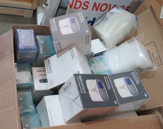 case of Ion Torrent sequencing tips and trays