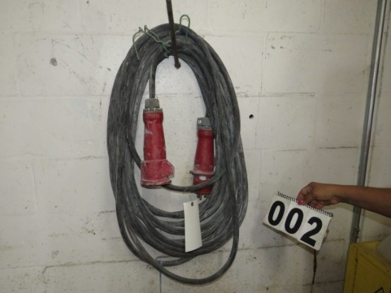 100' heavy duty 3 phase extension cord