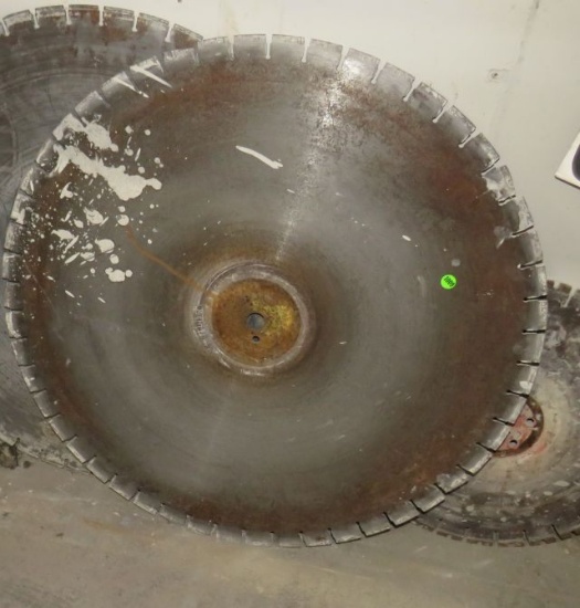 30" concrete saw blades