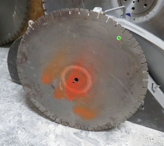30" concrete saw blade