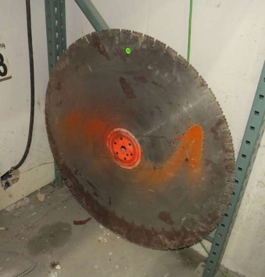 36" concrete saw blade