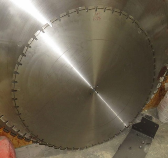 42" concrete saw blade