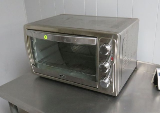 stainless Oster steel toaster oven