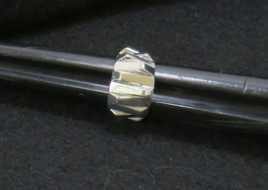 Handmade Silver Ring, Size 6.5, 10.9g