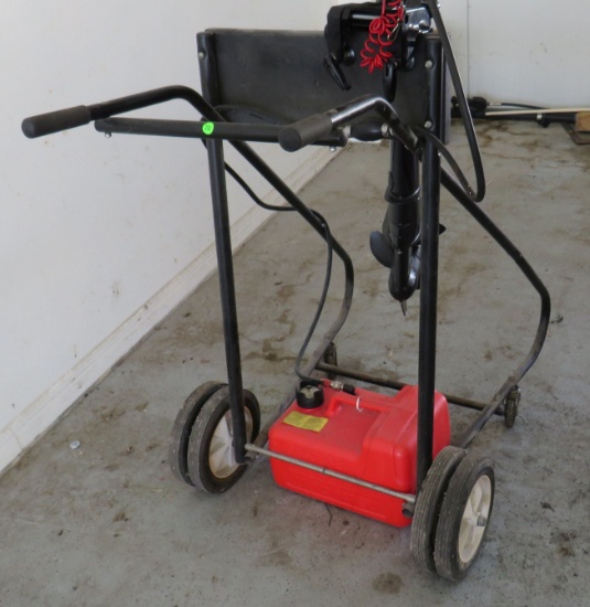 outboard motor cart  for small outboard engines