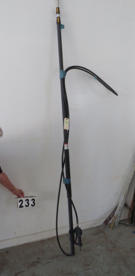 adjustable extendable pressure washer boom   up to 12'